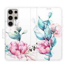 iSaprio Flipové pouzdro - Beautiful Flower pro Samsung Galaxy S24 Ultra