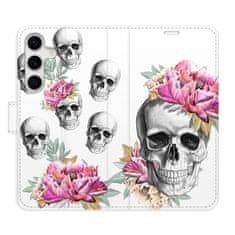 iSaprio Flipové pouzdro - Crazy Skull pro Samsung Galaxy S24