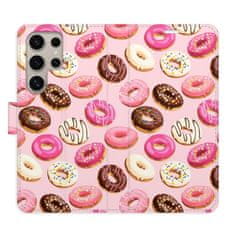 iSaprio Flipové pouzdro - Donuts Pattern 03 pro Samsung Galaxy S24 Ultra