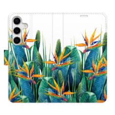 iSaprio Flipové pouzdro - Exotic Flowers 02 pro Samsung Galaxy S24