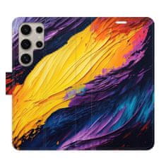iSaprio Flipové pouzdro - Fire Paint pro Samsung Galaxy S24 Ultra