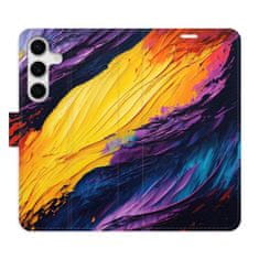 iSaprio Flipové pouzdro - Fire Paint pro Samsung Galaxy S24