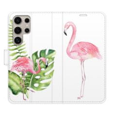 iSaprio Flipové pouzdro - Flamingos pro Samsung Galaxy S24 Ultra