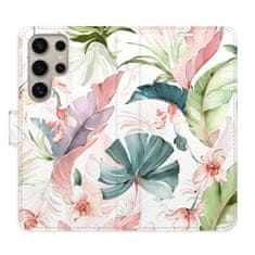 iSaprio Flipové pouzdro - Flower Pattern 07 pro Samsung Galaxy S24 Ultra