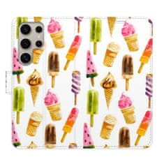 iSaprio Flipové pouzdro - Ice Cream Pattern pro Samsung Galaxy S24 Ultra