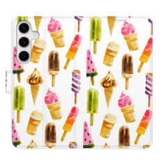 iSaprio Flipové pouzdro - Ice Cream Pattern pro Samsung Galaxy S24+