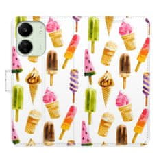 iSaprio Flipové pouzdro - Ice Cream Pattern pro Xiaomi Redmi 13C