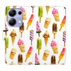 iSaprio Flipové pouzdro - Ice Cream Pattern pro Xiaomi Redmi Note 13 Pro
