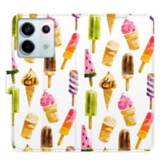 iSaprio Flipové pouzdro - Ice Cream Pattern pro Xiaomi Redmi Note 13 Pro+ 5G