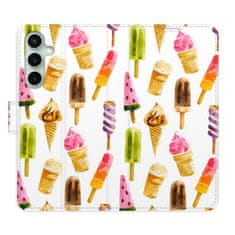 iSaprio Flipové pouzdro - Ice Cream Pattern pro Samsung Galaxy S23 FE