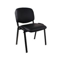 Dalenor Konferenční židle Iron, syntetická kůže, černá