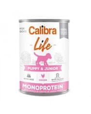 Calibra Calibra konzerva pro psy Puppy &amp; Junior Life Chicken &amp; Rice 6 x 400g krmivo pro psy