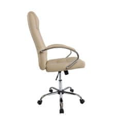 Dalenor Kancelářská židle Slash, syntetická kůže, béžová