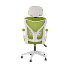 Dalenor Kancelářská židle Jolly White HB, textil, zelená
