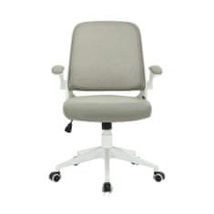 Dalenor Kancelářská židle Pretty White, textil, šedá
