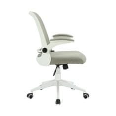 Dalenor Kancelářská židle Pretty White, textil, šedá