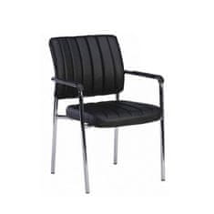 Dalenor Konferenční židle Glos, syntetická kůže, černá