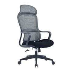 Dalenor Kancelářská židle Best HB, textil, černá / šedá