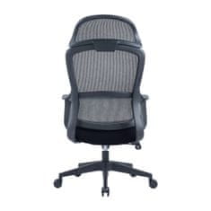 Dalenor Kancelářská židle Best HB, textil, černá / šedá