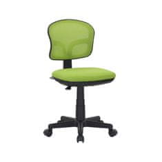 Dalenor Dětská židle Honey, textil, černá podnož / zelená