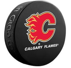 Inglasco Fanouškovský puk NHL Logo Blister (1ks), Calgary Flames