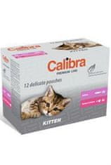 Calibra Calibra Cat Premium Cat Kitten Multipack 12 x 100 g