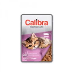 Calibra Calibra kapsička pro kočky Premium cat Kitten Salmon in sauce 24 x 100 g