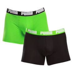 Puma 2PACK pánské boxerky vícebarevné (701226387 017) - velikost L