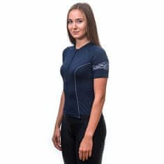 Sensor COOLMAX ENTRY dámský dres kr.rukáv deep blue Velikost: L