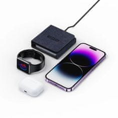 Tech-protect A31 3in1 MagSafe bezdrátová nabíječka na mobil / AirPods / Apple Watch, černá