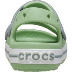 Crocs Sandály bledě zelené 22 EU Crocband Cruiser