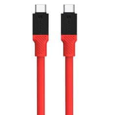 Tactical Fat Man kabel USB-C/USB-C - 1m - Červená KP31176