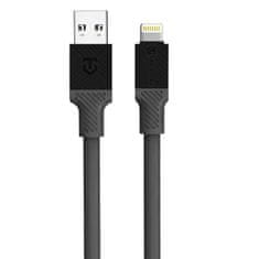 Tactical Fat Man kabel USB-A/Lightning - 1m - Šedá KP31181