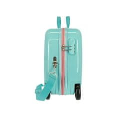 Joummabags Dětský cestovní kufr na kolečkách / odrážedlo PRINCESS Rapunzel, 34L, 4489823