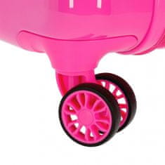Joummabags Luxusní dětský ABS cestovní kufr PAW PATROL Pink, 55x38x20cm, 34L, 2191723