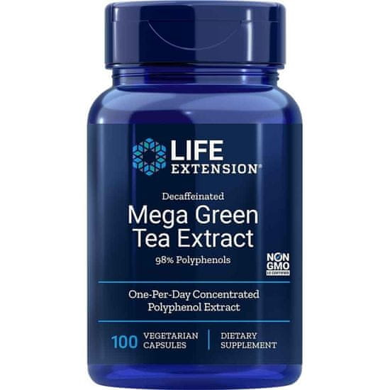 Life Extension Doplňky stravy Mega Green Tea Extract Decaffeinated