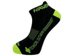 Haven Ponožky SNAKE SILVER NEO 2páry černo/žluté - 8-9