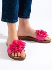 Amiatex Praktické nazouváky fialové dámské bez podpatku + Ponožky Gatta Calzino Strech, odstíny fialové, 39