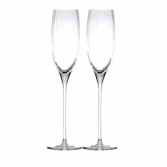 INNA Křišťálové šampaňské sklenice LUNNMUN - Dárkový set