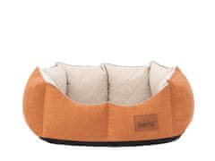 Hobbydog Malý kulatý pelíšek pro psy "New York", velikost M, oranžová