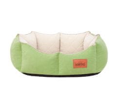 Hobbydog Malý kulatý pelíšek pro psy "New York", velikost M, zelená