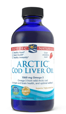 Nordic Naturals Doplňky stravy NORDIC NATURALS Arctic Cod Liver Oil Strawberry (237 ml) 4979