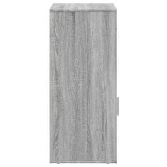 Vidaxl Úložná skříňka šedá sonoma 56,5 x 39 x 90 cm kompozitní dřevo