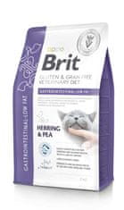 Brit Brit Veterinary Diets GF cat Gastrointestinal -Nízký obsah tuku 2 kg krmiva pro kočky