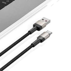 Tech-protect Datový kabel Tech-Protect Ultraboost USB na USB-C, 5A PD100W 1m titanium