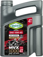 YACCO Motorový olej MVX 1000 4T 10W40, 4 l