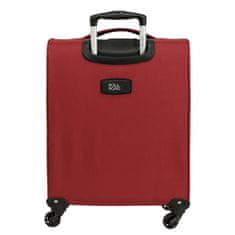 Joummabags Textilní cestovní kufr ROLL ROAD ROYCE Red/Červený, 55x40x20cm, 39L, 5019124 (small)