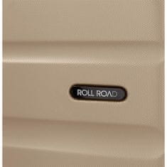 Joummabags ABS Cestovní kufr ROLL ROAD FLEX Champagne, 55x38x20cm, 35L, 5849169 (small)