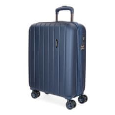 Joummabags MOVEM Wood Navy Blue, Skořepinový cestovní kufr, 55x40x20cm, 38L, 5319164 (small)