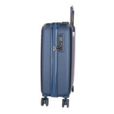 Joummabags MOVEM Wood Navy Blue, Skořepinový cestovní kufr, 55x40x20cm, 38L, 5319164 (small)